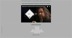 Desktop Screenshot of movablefeastmachine.org